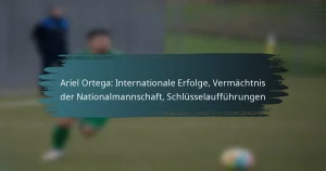 Ariel Ortega: Internationale Erfolge, Vermächtnis der Nationalmannschaft, Schlüsselaufführungen